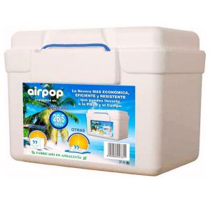 NEVERA ISOTERMICA PORTATIL DE CORCHO 26,5 LITROS AIRPOP